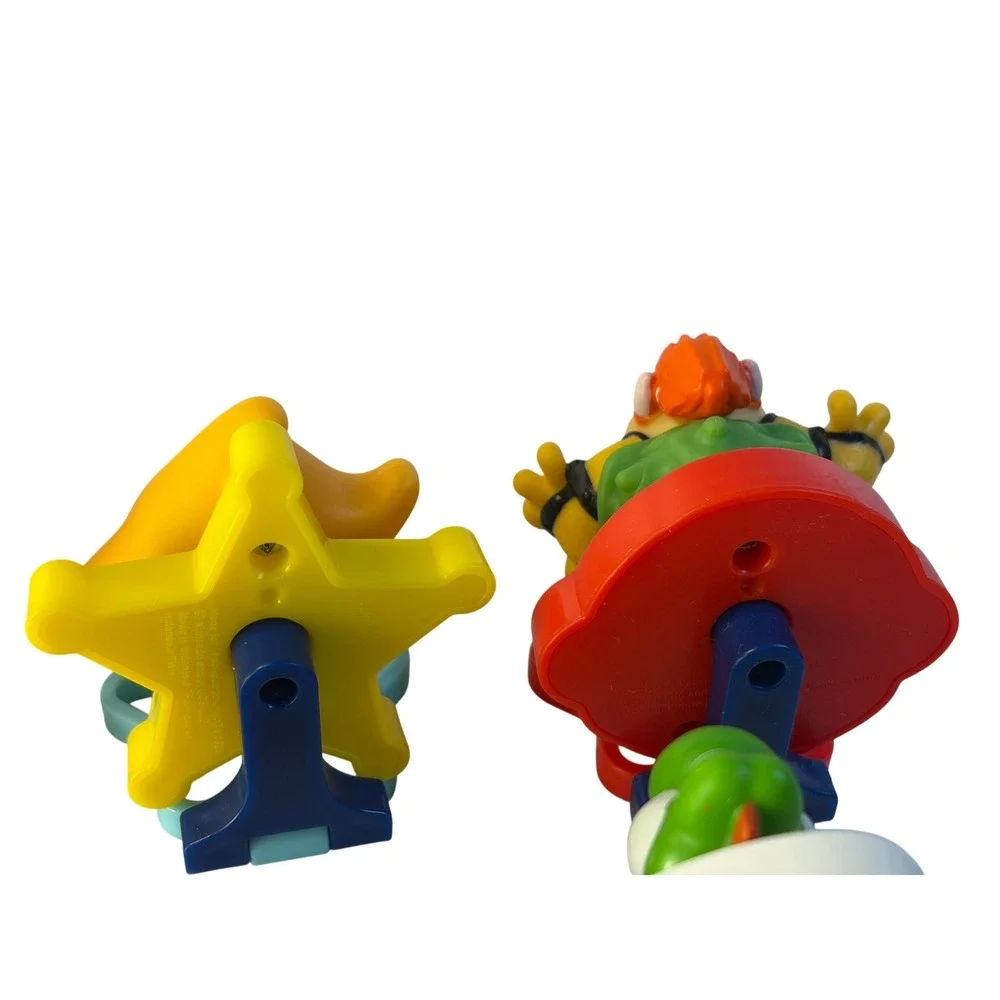 McDonalds Super Mario Galaxy Happy Meal Toys Bundle of 7